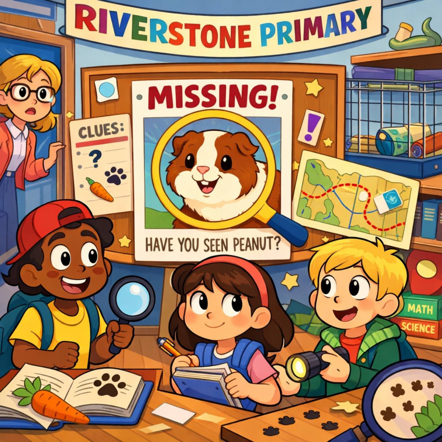 Peanut the Missing Guinea Pig